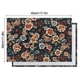 thumbnail image 5 of Pioneer Flower Floral Print Pattern Summer Placemats Table Placemats Set Of 6-Linen Kitchen Washable Placemats Table Mats 12x18 Inch Non-Slip Heat Resistant, 5 of 5
