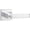 Polished Chrome, variant on Sure-Loc SN107-SQ 15 Siena Keyed Entry Door Lever Set - Nickel