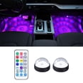 thumbnail image 1 of Car Interior Ambient Lights 2-Pack, Dynamic LED Illumination with Sound-Activated Modes for Auto Footwell & Home Party Decor, 1 of 8