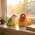 thumbnail image 6 of Plush Parrot Stuffed Animal Toy, Cute Bird Figurine Decor, Soft Plushie For Collection & Display, Ideal Gift For Teens & S, Single Piece Stuffed Toy, 6 of 6