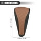 thumbnail image 5 of Funda universal para palanca de cambios manual de coche con cremallera, funda para palanca de cambios, funda para palanca de cambios, moderna, piel sintética, color negro y marrón, 5 of 7