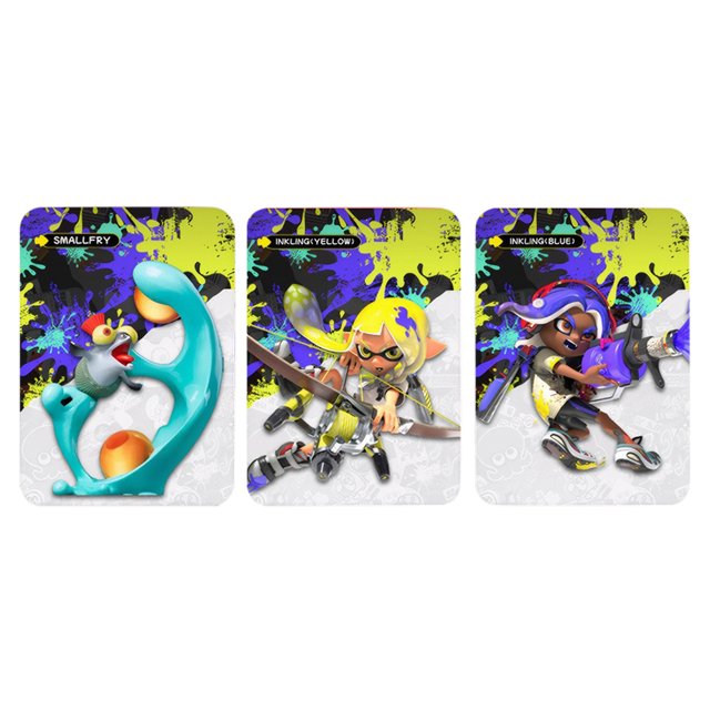 Octoling pulpo etiqueta NFC Splatoon 3 tarjeta de juego 3 uds/17 uds/20 piezas/23 Uds tarjetas Amiibo Splatoon 3 y 2 tarjetas de juego Amiibo para Switch