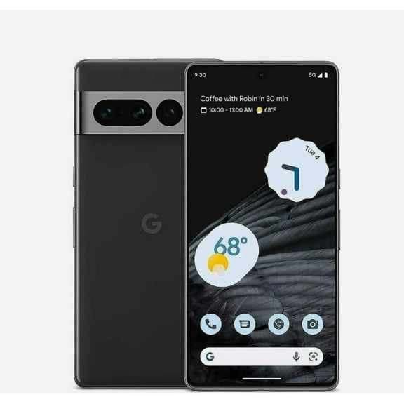 Restored Google Pixel 7 Pro 5G Obsidian 128 UNLOCKED Like New (Refurbished)