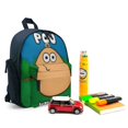 thumbnail image 3 of Pou Mochila Escolar para Niños y Niñas, Mochila Infantil Ligera de Alta Calidad, Grande y Duradera Azul, 3 of 6
