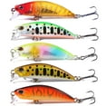 thumbnail image 5 of Ksopiavobs Jerkbait Fishing Lures Jerk Baits for Bass Fishing Jerk Bait Minnow Lures with Tackle Box for Freshwater Saltwater,10pcs, 5 of 7