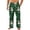 Green-A#100806aa, variant on Trgacdwlo Christmas Flannel Pajama Pants for Men Snowflake Snowman Winter Fuzzy Fleece Pj Bottoms for Men Comfy Elastic Waist Straight Leg Lounge Pants Men