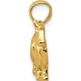 thumbnail image 3 of 14K Yellow Gold Collie Dog Pendant (15 X 17) Made In Peru c3508, 3 of 6