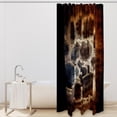 thumbnail image 2 of Print Waterproof Printed Bathroom Curtain Set with Hooks - Shower Curtain Sets for Bathroom Decoration, 2 of 5