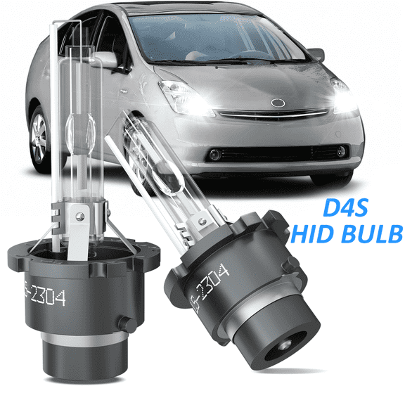 OBNDVU D4S HID Headlight Bulbs For Toyota Prius 2006 2007 2008 2009
