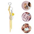 thumbnail image 3 of Unique Bargains 1 Pc Handbag Charms Keychains Baseball Bag Accessories Yellow, 3 of 5