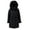 Black, variant on Delayuji Thickened Lined Parka Women'S Down Jackets Women's Winter Jacket Winter Coat Warm Breathable Streetwear Embroidery Casual Jacket Khaki L
