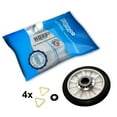 thumbnail image 2 of HQRP 2-Pack Dryer Drum Support Roller Kit Replacement for CEDC392JQ0 CEDC392PQ0 CGDS984RQ0 CGDS984RQ1 CGDX463JQ0 CGDX463JQ1 YCEDX463RQ1 YCEP2960JQ0, 2 of 8