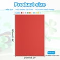 thumbnail image 2 of Uxcell Colored Cardstock Paper, 230GSM Thick Card Stock for DIY Crafts Scrapbooking Card Making Decors Mixed Color, 2 of 6