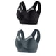 thumbnail image 1 of Conjunto de 2 sujetadores sin tirantes de encaje para mujer - Dobladillo lateral fino, ajustable, nailon/spandex, todas las estaciones, 1 of 3