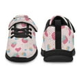 thumbnail image 4 of Psesaysky Strawberry Love Heart Velcro Sneakers Light Breathable Non Slip Durable Sports Shoes for Little Girls Size 11-15, 4 of 7