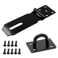 thumbnail image 4 of MYG Stainless Steel Door Padlock Hasp Kit Anti Theft Folding Lock Buckle Plate Hitch, 4 of 8