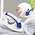 thumbnail image 3 of Travel Steam Iron - Portable Compact Foldable Steam Travel Iron With Ergonomic Folding Handle And Non-stick Soleplate For Home Use And Travel, 700w(eu, 3 of 5