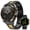 Black with gold trim, variant on Smart Watch for Men, 1.43" AMOLED Bluetooth Call & Answer, Fitness Tracker, 100+ Sport Modes, 900mAh, 1ATM Waterproof Compatible with Android iOS (Sliver)