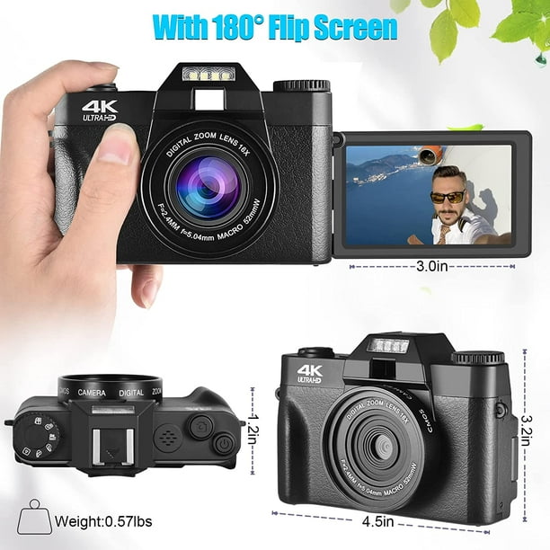 CAMERA　MART Amazon.com : Digital Camera, 44MP Compact Camera, FHD 1080P