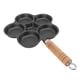 thumbnail image 2 of Cast Iron Pan, Uncoated Breakfast Pan, Non-Stick Omelette Pan, 2 of 5
