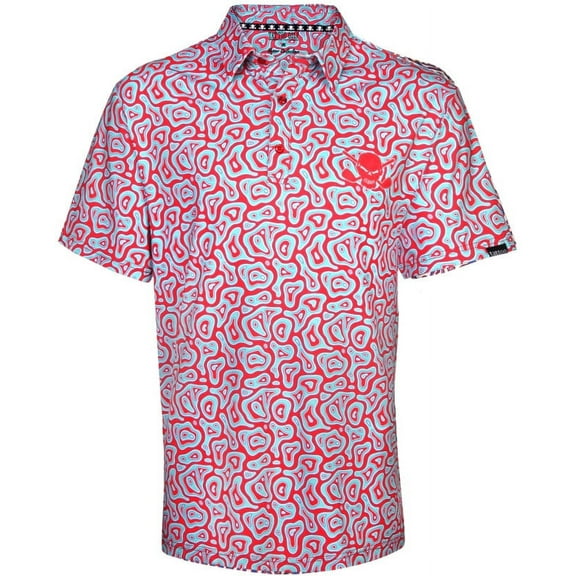 Vapor Cool-Stretch Men's Golf Shirt (Red)