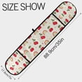 thumbnail image 3 of Dailycode Double Sided Oven Mitt with Loop Heat Resistant Kitchen Long Potholders 7" x 35" Cherry Rainbow Dots, 3 of 6