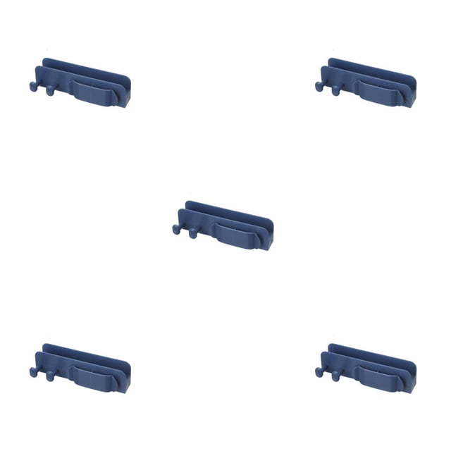 Sidaley Clips para sujetar cables, gestión de plástico, hogar, sala de estar, punzón de alambre, organizador gratuito, accesorios de Type2 NO2