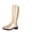 Champagne, variant on Womens Knee High Boots,Knee High Boots for Women - Modern Tall Dress Boots with Clean Structured Upper,Streamlined Profile Knee Boots,Tall Shaft Fashion Boots, Casual Footwear for Autumn Winter