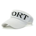 thumbnail image 2 of Visor Cap Adjustable Sun Visor Hat Sports Hat Lightweight Quick Dry Hat for Women Men Golf Tennis Cycling Running Jogging, 2 of 8