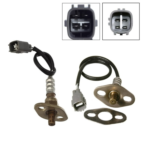 Maxfavor 2Pcs O2 Oxygen Sensor for Toyota Land Cruiser 1995-1997 4.5L, Lexus Upstream   Downstream
