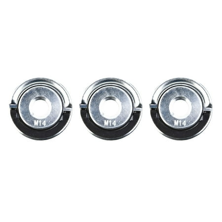 

3 Piece Angle Grinder Flange Nut M14 Threaded Inner And Outer Flange Nut Set