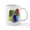 White, variant on CafePress - Dinosaur Easter Eggs 11 Oz Ceramic Mug - 11 oz Ceramic Mug - Novelty Coffee Tea Cup