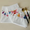 thumbnail image 4 of Bovemsi Kitchen Gadgets 3Packs Embroidered Tea Towel Embroidered Dish Towel Flour Sack Towel Tea Towel Machine Embroidery, 4 of 4