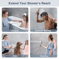 thumbnail image 6 of BRIGHT SHOWERS Shower Hose For Hand Held Shower Heads, 96 Inches Cord Extra Long Stainless Steel Hand Shower Hose, Ultra-Flexible Replacement Part with Brass Insert, Brushed Nickel, 6 of 8