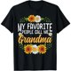 thumbnail image 1 of Playera para Mujer: "Mis Personas Favoritas Me Llaman Abuela" - Divertida, Estilo Misfits, Ideal para Regalo del Día de la Madre, 1 of 7