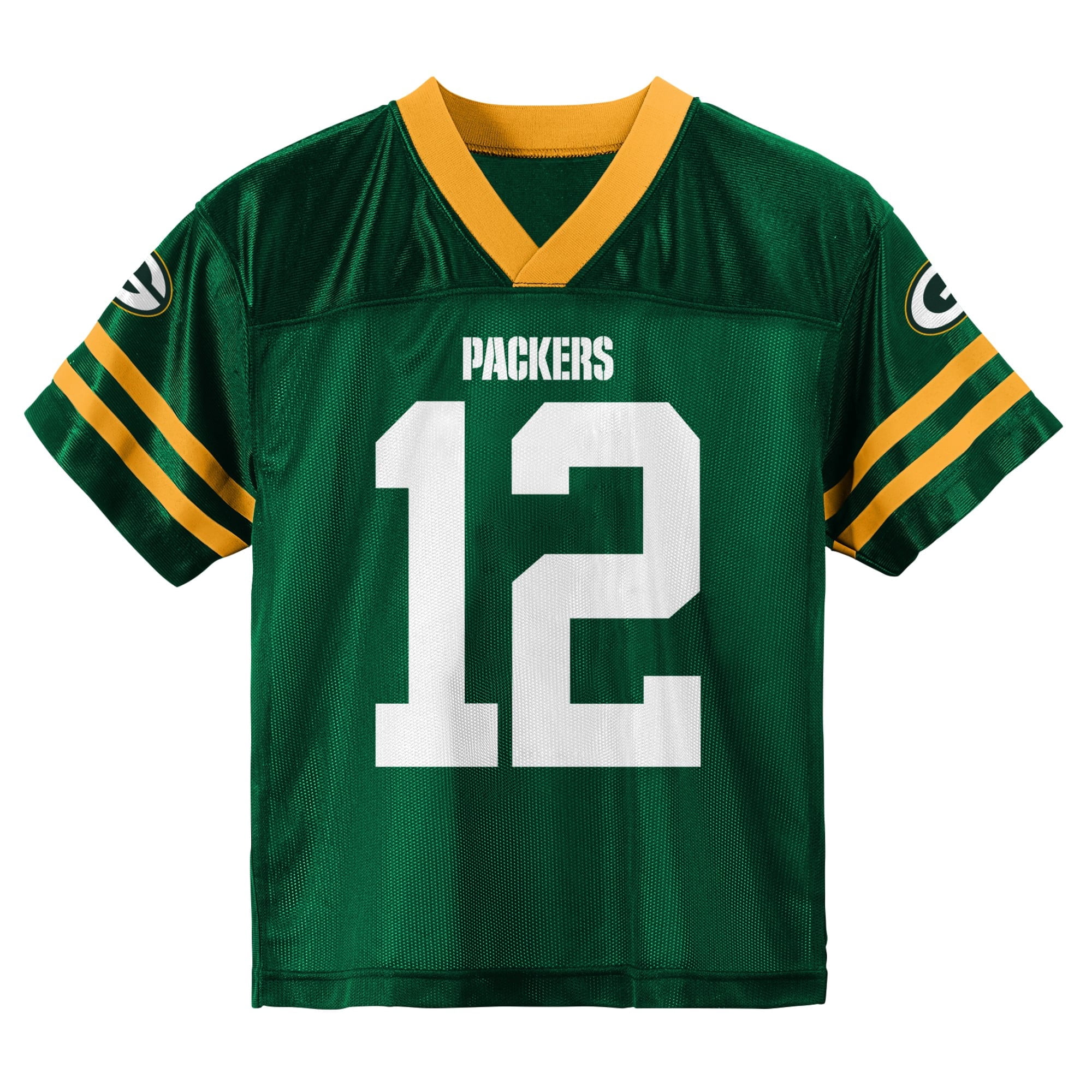 Green Bay Packers Boys 4-18 Player Jersey-Rodgers 9K1BXFGMX L10/12