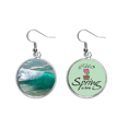 thumbnail image 1 of Rociar agua mar ola ciencia naturaleza foto Colgante decorativo temporada pendientes de primavera joyas Unbranded M, 1 of 3