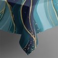 thumbnail image 5 of Blue Marble Gold Wave Pattern Square Tablecloth,Waterproof Square Table Cover,Wipeable Spillproof Washable Table Cover for Home Kitchen Party Decor 42"X42"(107x107cm), 5 of 6