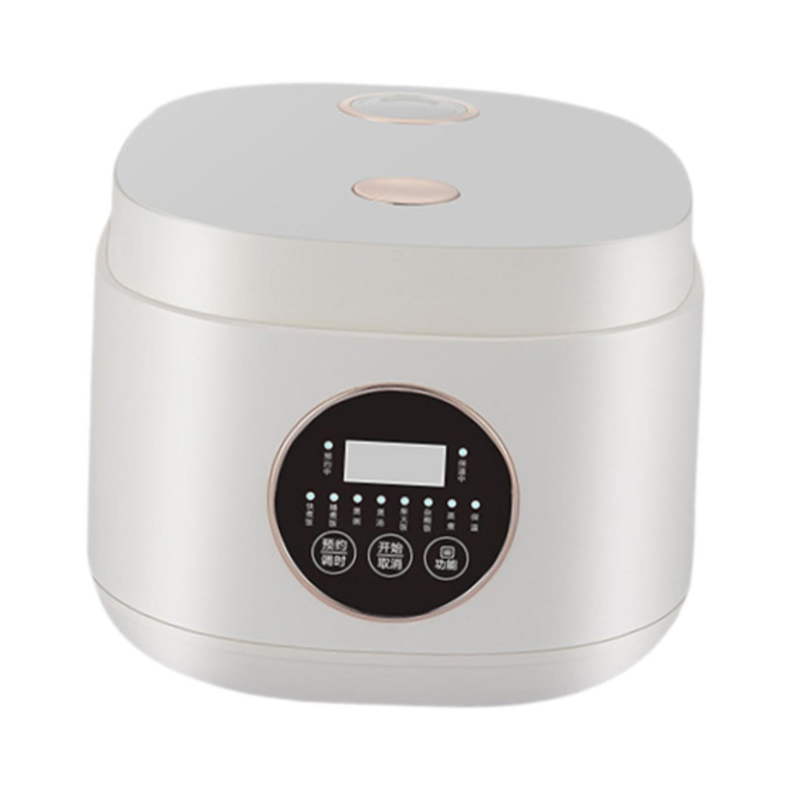 Fiocias Electric Rice Cooker Rice Cooking Pot Portable Auto Keep Warm Multifunctional 2L