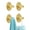 Gold, variant on Adhesive Hooks For Walls No Damage 4 PCS, Heavy Duty Aluminum Strong Adhesive Towel Hooks For Bathrooms For Inside Shower For Hanging Loofah, Clothes, Robes