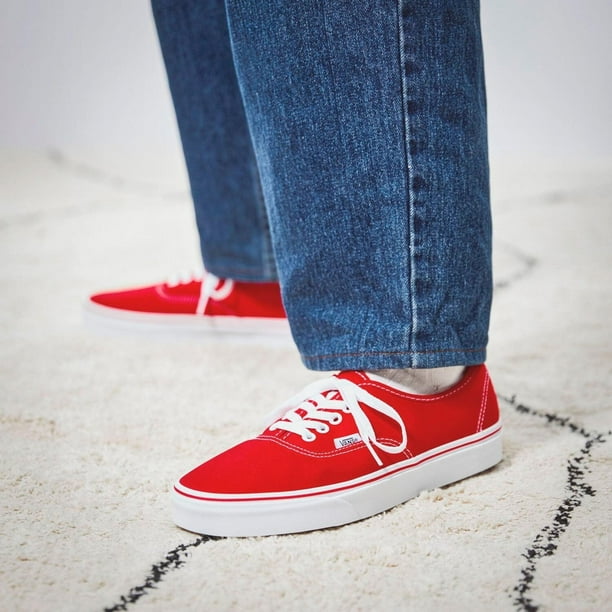 Vans Authentic Tenis Vans Todos Rojos Zapatillas Vans Authentic