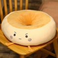 thumbnail image 1 of 26-27 New Creative Toast Bread Lazy Cushion Home Floor Chair Cushion Plush Office Window Tatami Pudding Butt Round Cushions, 1 of 5