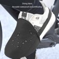 thumbnail image 4 of Gmogad Windproof Waterproof Cycling Shoe Covers - Half Palm Outdoor Bike Foot Warmers Elastic No-Slip Design for Sports Hiking Commuting, 4 of 7