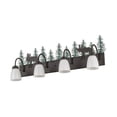 thumbnail image 2 of Meyda Tiffany 185875 Wandering Moose 4 Light 35" Wide Vanity Light - Green, 2 of 4