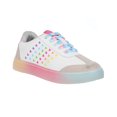 thumbnail image 3 of Tenis Para Niñas Con Corazones Tipo Piel Blancos blanco 20 Tropicana 005A8P, 3 of 6
