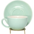 thumbnail image 6 of Creative Hobbies Etched Base Cup & Saucer Stand - Elegant Display Holder for Tea Sets, Plates, and Collectibles | 6 Pack, 6 of 7