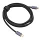 thumbnail image 1 of Cable USB 40 soporte profesional Plug and Play PD100W 20Gbps transmisión rápida HD tipo C Cable de extensión para teléfonos móviles Amonsee Otros, 1 of 8