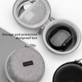 thumbnail image 4 of yingyy Earphone Multifunction Digital Storage Bags Shell Organizer Bag EVA Zipper Waterproof Case U Disk Pouch Headset Gray Gray, 4 of 6