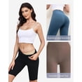 thumbnail image 3 of Aijolen Seamless Thongs for Women No Show Soft Invisible Camel Proof Panties Ice Silk 6 Pack(M,Soft Veil), 3 of 7