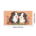 thumbnail image 6 of Adorable Guinea Pig Design Banner Backdrop Valentine's Day Party Decorations Background Photography Props Party Supplies Decor Happy Event Celebrations, 6 of 7